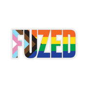 Fuzed Pride Kiss-Cut Sticker