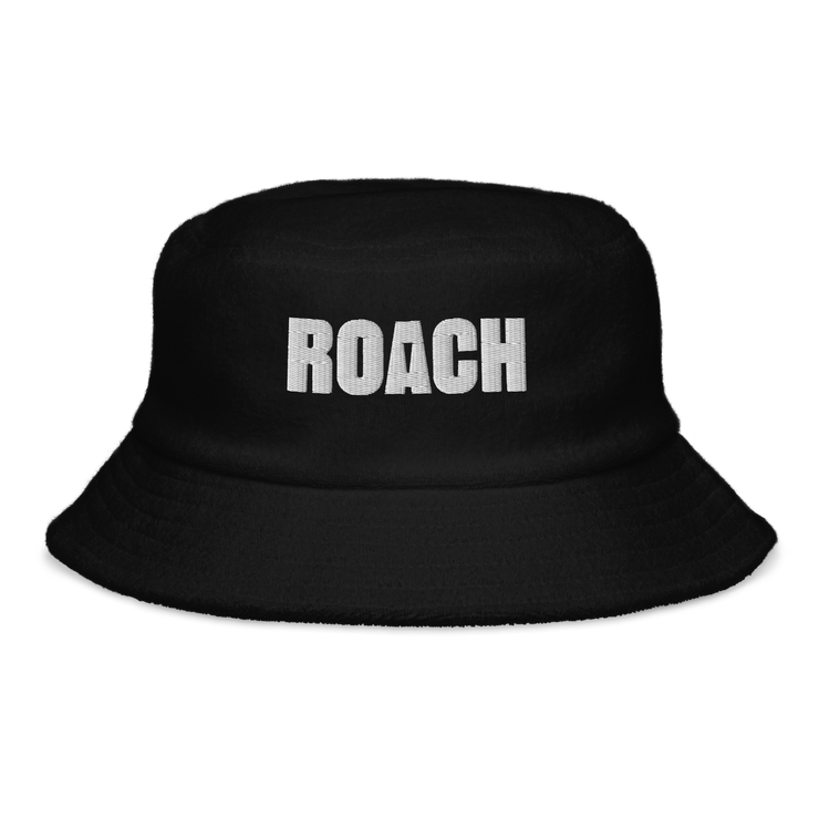 Roach Unstructured terry cloth bucket hat