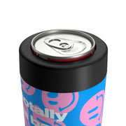 Twisted Summer Fuzed Can Holder