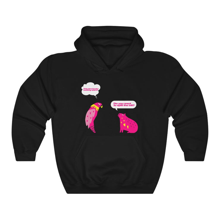 Fuzed Late Night Magic Weird Bird Unisex Heavy Blend™ Hooded Sweatshirt