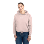 Fuzed Distortion Women's Bower Cropped Hoodie Sweatshirt