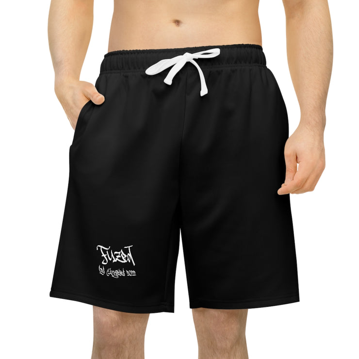 Fuzed Distortion Athletic Long Shorts (AOP)